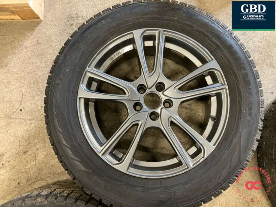 Hjulsett aluminium vinter til Subaru XV 2018-->> (Type II)  (NOKIAN|HAKKAPELIITTA R2|225/60R17|7JX17H2  ET55)