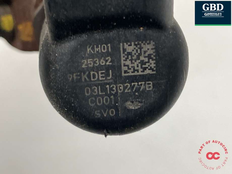 Dyse innsprøyting diesel til Škoda Octavia 2009-2013 (Type II, Fase 2)  (03L 130 277 S|03L 130 277 B|)