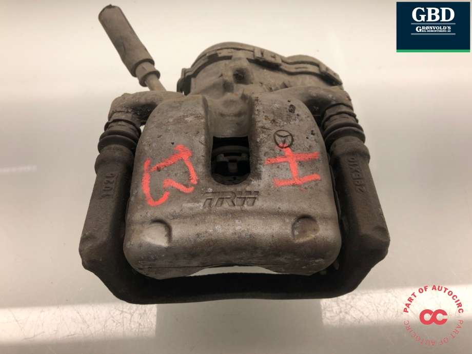 Bremsecaliper høyre bak, elektrisk til Mercedes B-Klasse, electric drive, 2014-2018 (W242) (W242) (A 000 423 24 81)