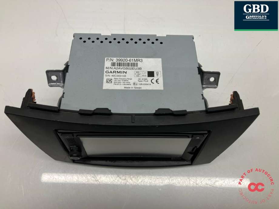 Bilstereo til Suzuki Swift 2011-2017 (39920-61MR3-ZCA|39920-61MR3|)