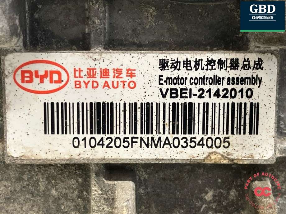 Inverter elbil til BYD T3 2020-->> (VBEI-2142010|)