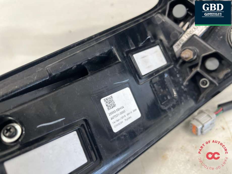 Baklykt høyre til Nissan Leaf 2018-->> (Type II) (265505SH1A|265505SH0A|)