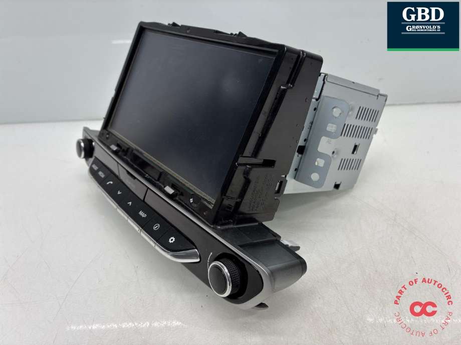 Bilstereo navigasjon til Hyundai Ioniq Electric 2016-2019 (Fase 1)  (96550G 7650PGB|96550-G7650|)