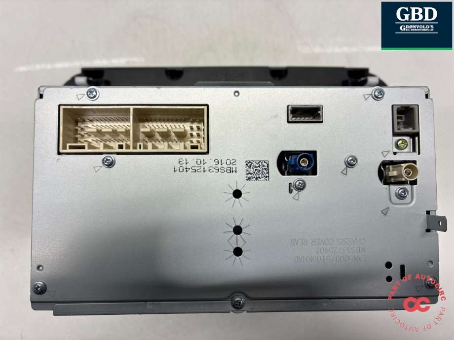 Bilstereo navigasjon til Hyundai Ioniq Electric 2016-2019 (Fase 1)  (96550G 7650PGB|96550-G7650|)