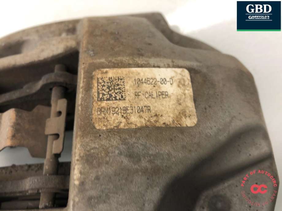 Bremsecaliper høyre foran til Tesla Model 3 2018-2023 (Fase 1)  (1044622-00-D|1044622-00-E|1044622-00-F)