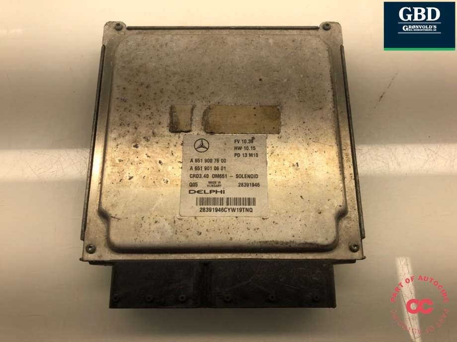 Styreenhet motor til Mercedes B-Klasse 2011-2018 (W246) (W246) (A 651 900 94 02|A 651 900 76 00|)