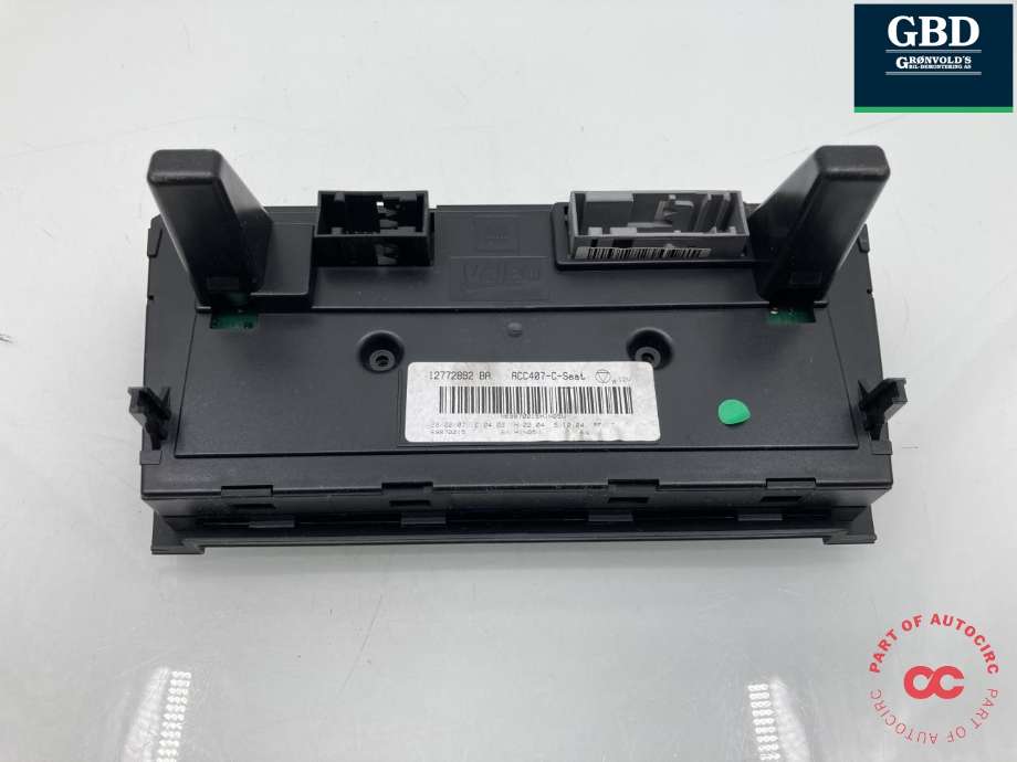 Varmeapparat betjening til Saab 9-3 2003-2007 (Type II, Fase 1) (12772891|12772892|)