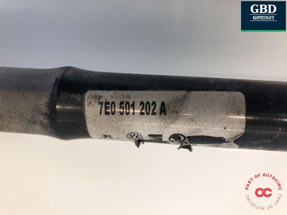Drivaksel høyre bak, diesel/automat til VW Transporter / Caravelle 2019-->> (T6.1) (T6.1) (7E0 501 202 A|7E0 501 202 AX|)