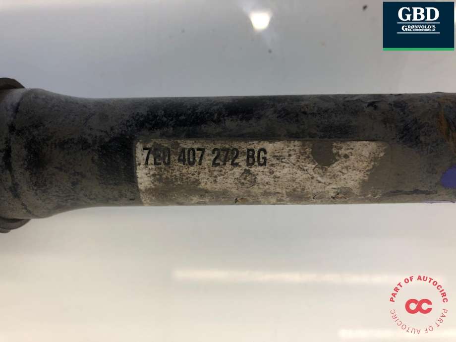 Drivaksel høyre foran, diesel/automat til VW Transporter / Caravelle 2019-->> (T6.1) (T6.1) (7LA 407 272 J|7E0 407 272 BG|7E0 407 454 PX)