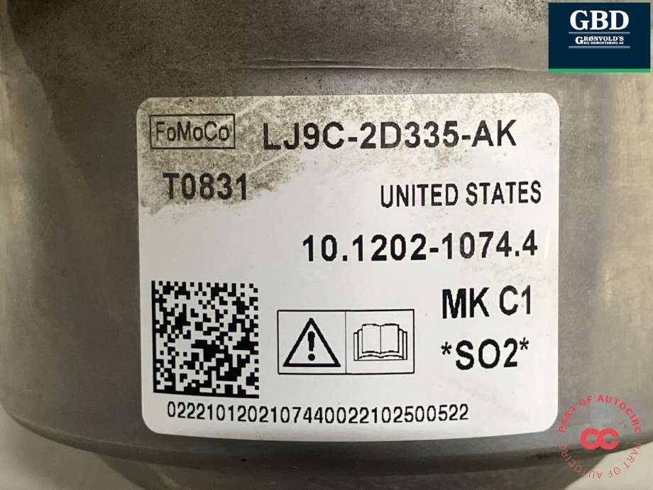 ABS sentral til Ford Mustang Mach-e 2020-->>  (2726188| 2606014|LK9C-2D335-DD|LJ9C-2D335-AK)