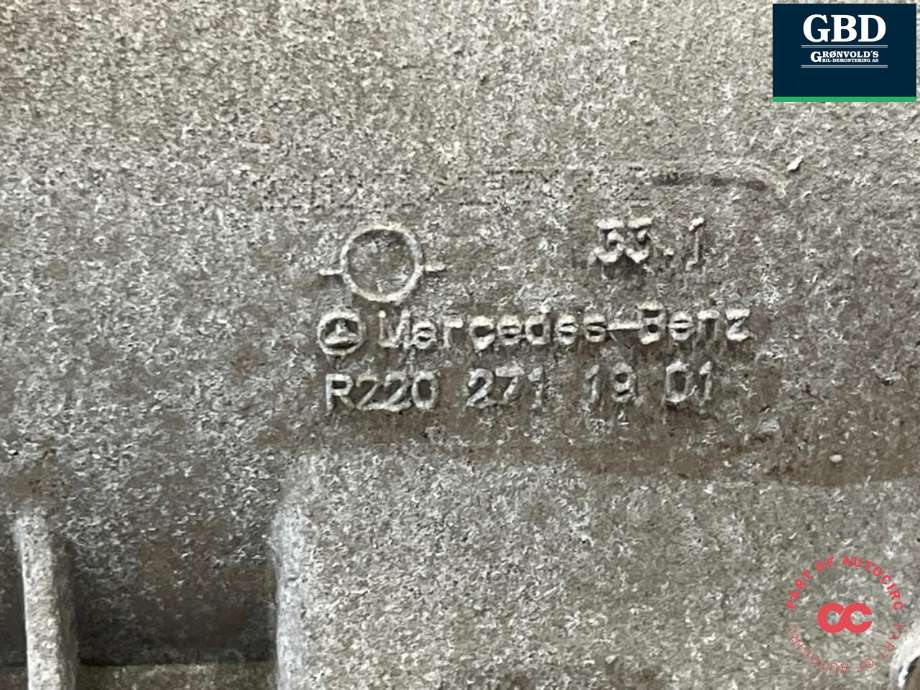 Girkasse automat til Mercedes E-Klasse 2009-2013 (Fase 1) (W212) (W212) (A 204 270 75 00|722694| R220 271 19 01|2122700600)