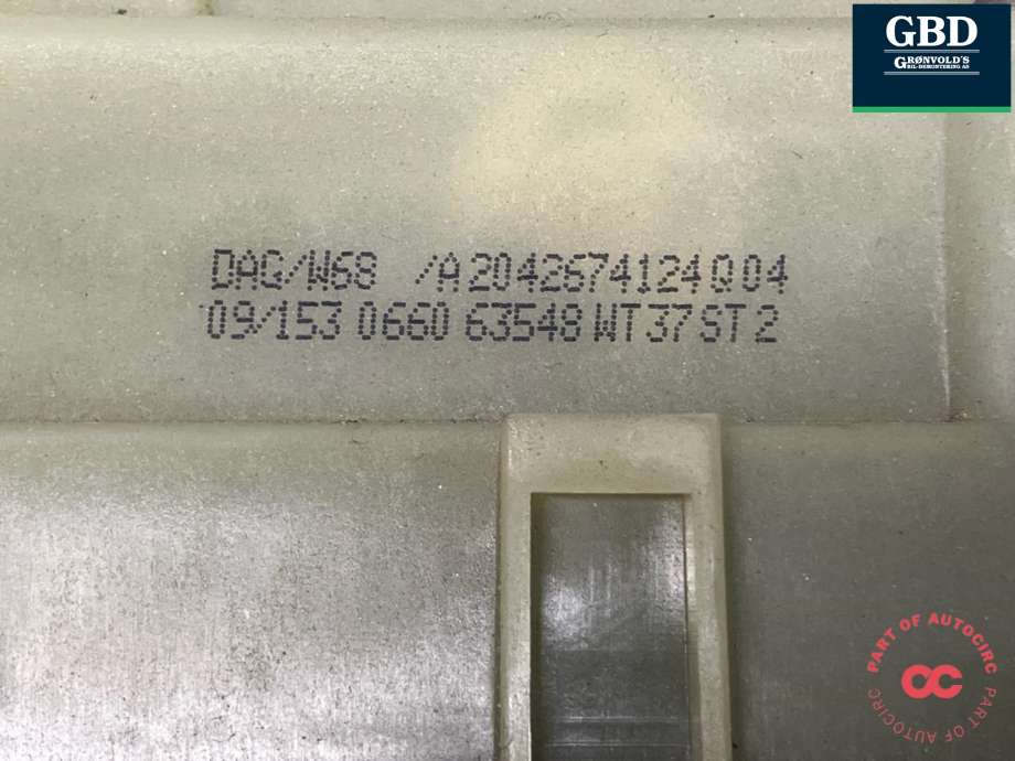 Girstang/girvelger automat til Mercedes GLK 2008-2015 (X204) (X204) (A 204 267 80 24|A2042674124Q04|)