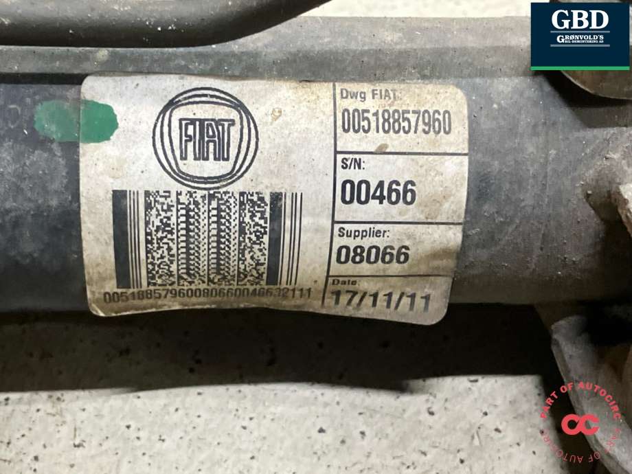 Tannstang til Fiat Doblo 2010-->> (Type II) (52077975|51885796|00518857960)