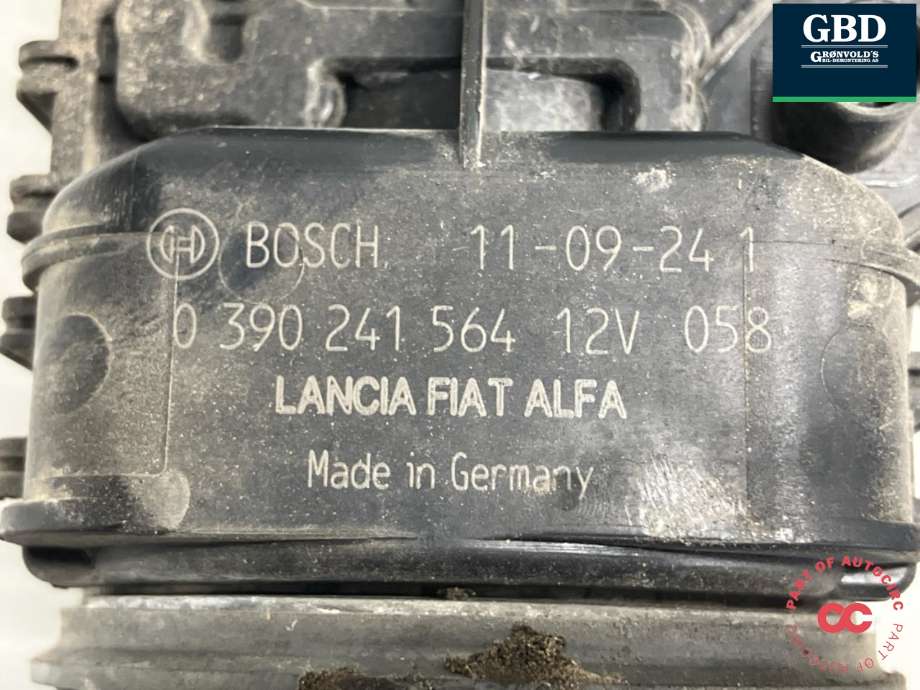 Viskermotor frontrute til Fiat Doblo 2010-->> (Type II)  (51810592|0 390 241 564|)