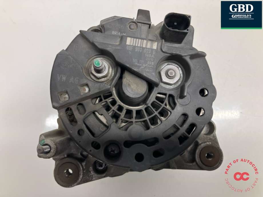Dynamo til VW Golf VI 2008-2012  (03F 903 023 J|03F 903 023 D|03F 903 023 DX)
