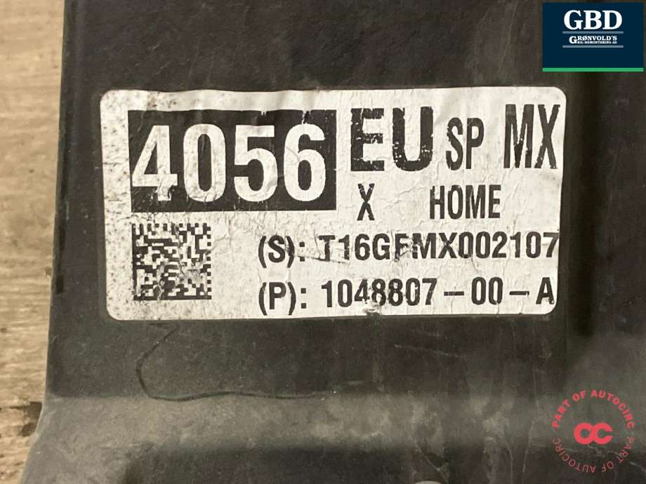 Frontplate til Tesla Model X 2016-->>  (1035176-00-E|1035176-00-D| 1035176-99-D|1035176-00-F| 1035176-00-G | 1048807-00-A)
