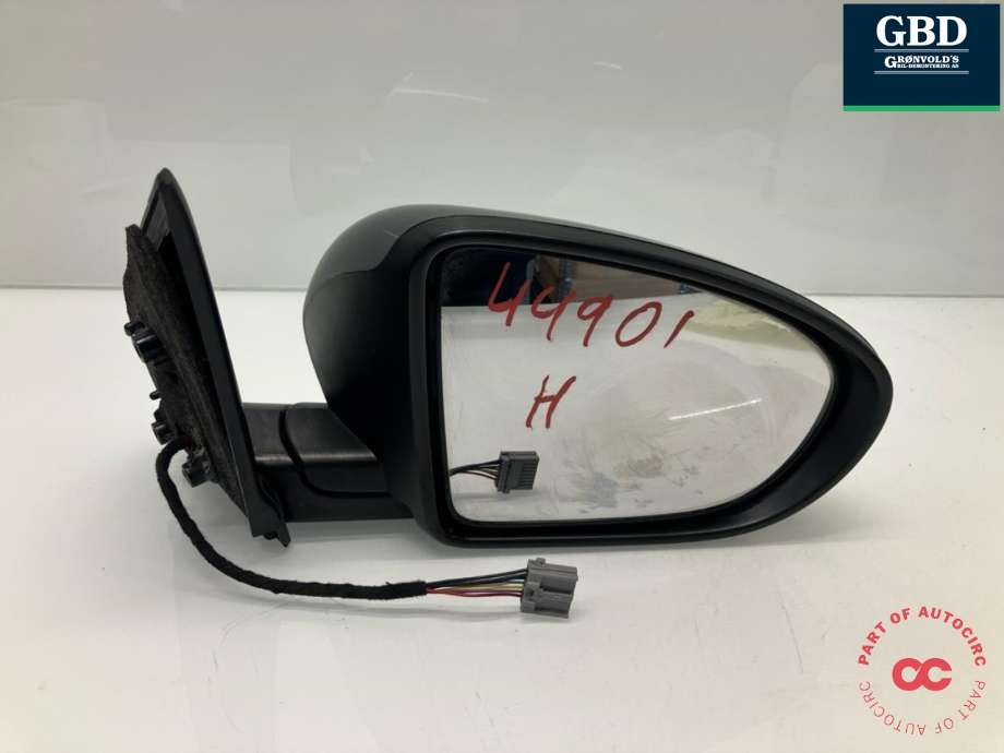 Speil høyre til Nissan Qashqai 2010-2014 (Type I, Fase 2) (96301BR74A|)