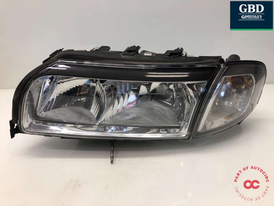 Frontlykt venstre halogen til Volvo S80, 1998-2006 (Type I) (8693561)