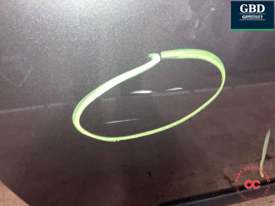 Dør høyre skyvedør til Renault Kangoo 2008-2021 (Type II) (821007601R|821003122R|)