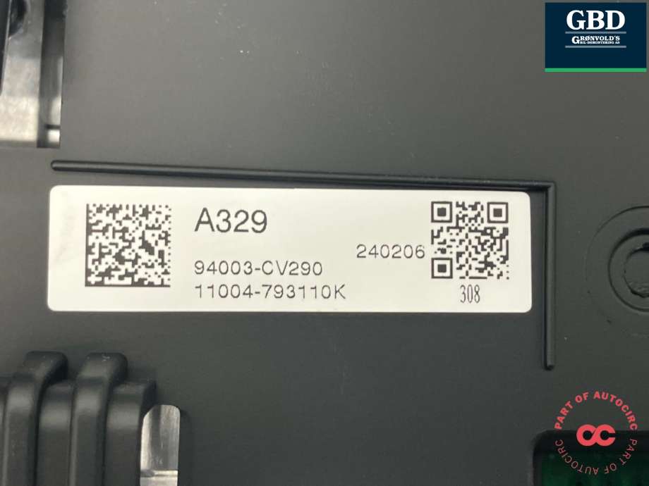 Multimedia display (MCU - Media Controller Unit) til Kia EV6 2021-->>  (94003-CV290|)