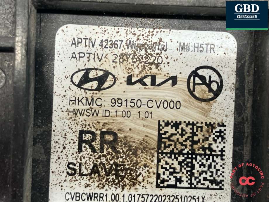 Sensor blindsone til Kia EV6 2021-->> (99150CV000|)