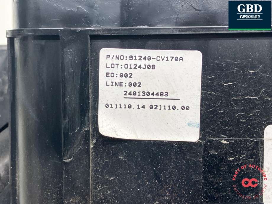 Sikringsboks motorrom til Kia EV6 2021-->>  (91240-CV170A|)