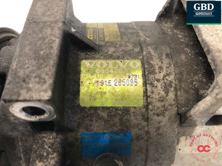 Aircondition kompressor til Volvo S80 1998-2006 (Type I)  (36001066|)