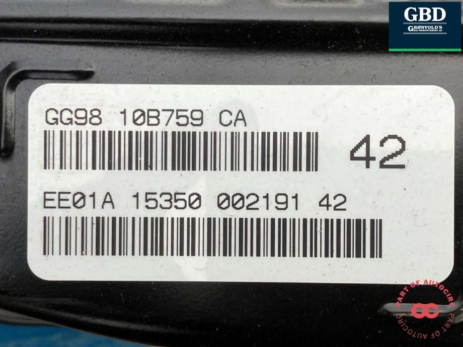 Batteripakke hybrid til Ford Mondeo 2014-2019 (Type V, Fase 1)  (2673933|HG98-10B759-CB|2522071 | GG98 10B759 CA)
