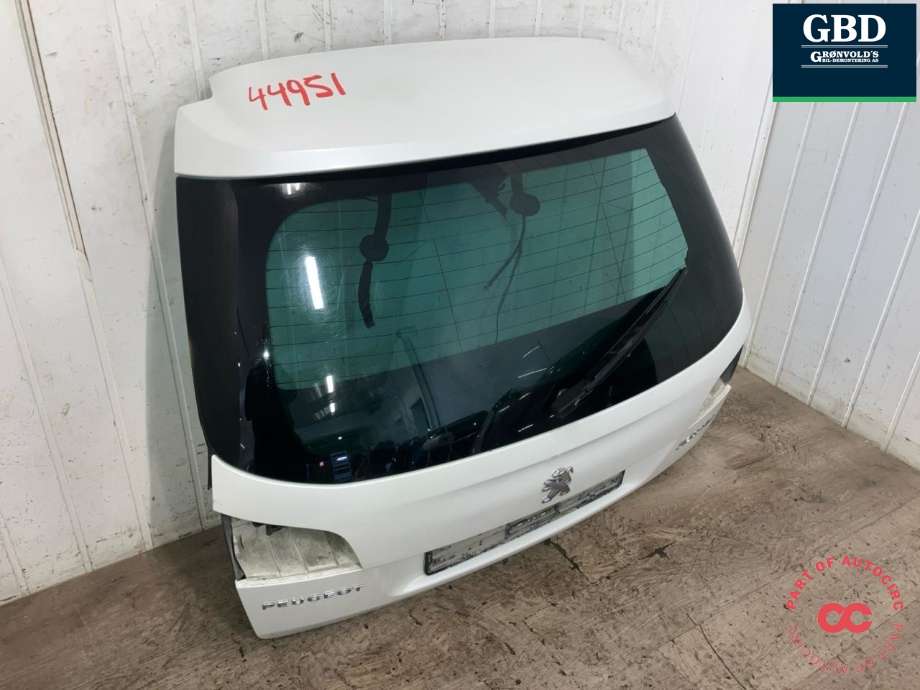 Bakluke til Peugeot 508 2011-2014 (Type I, Fase 1) (16 113 432 80|16 063 943 80|)