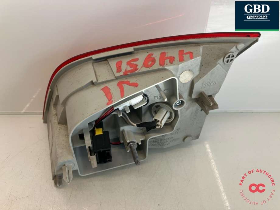 Baklykt venstre indre til Peugeot 508 2011-2014 (Type I, Fase 1) (6350 LZ|)