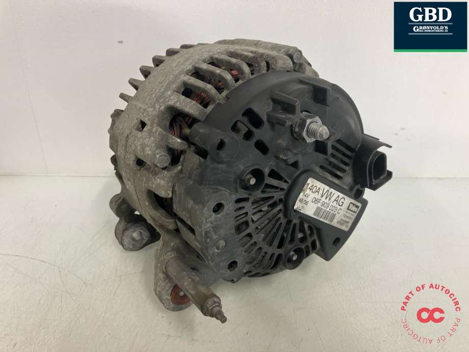 Dynamo diesel til VW Touran 2007-2010 (Type I, Fase 2) (06F 903 023 F|06F 903 023 FX|)