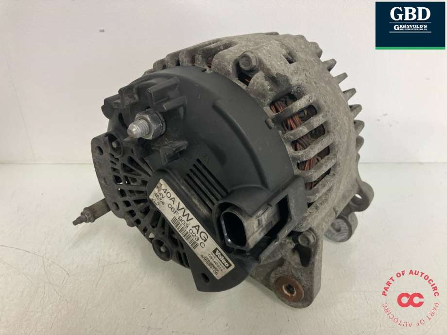Dynamo diesel til VW Touran 2007-2010 (Type I, Fase 2) (06F 903 023 F|06F 903 023 FX|)