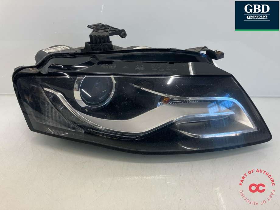 Frontlykt høyre xenon til Audi A4, 2007-2014 (Type IV) (B8) (B8) (8K0 941 030 AJ)