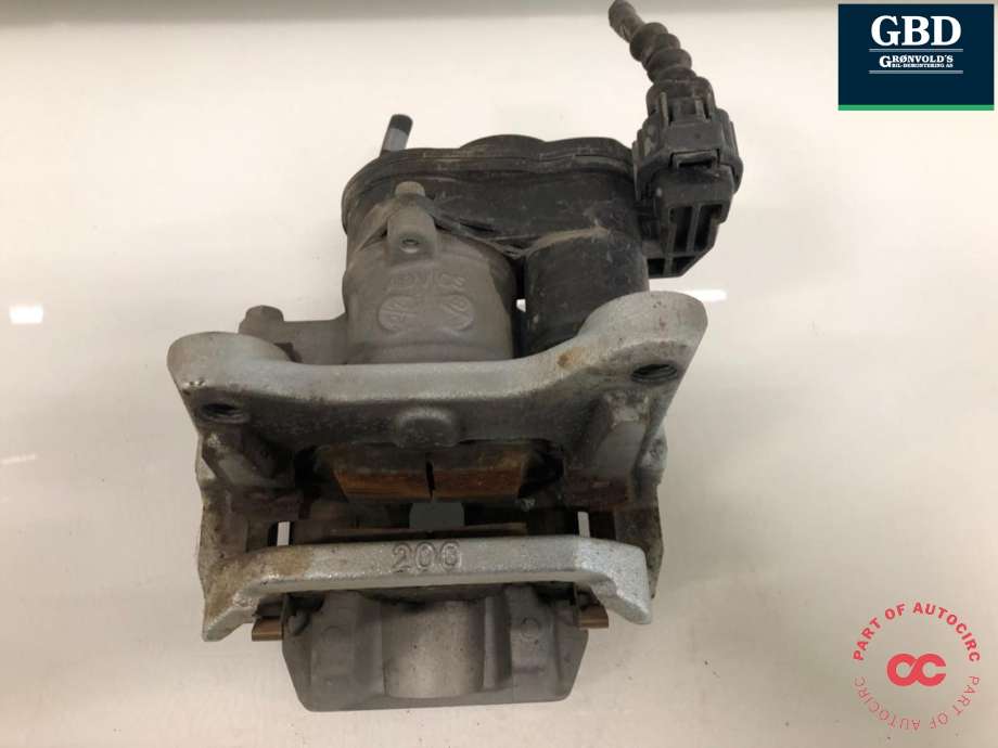 Bremsecaliper venstre bak, elektrisk til Nissan Ariya 2022-->> (D40105MP1A|D40105MP0A|)