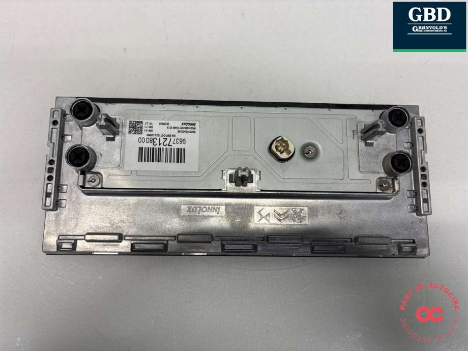 Bilstereo navigasjon skjerm til Opel Mokka E 2020-->> (Type II) (98 377 213 80|)