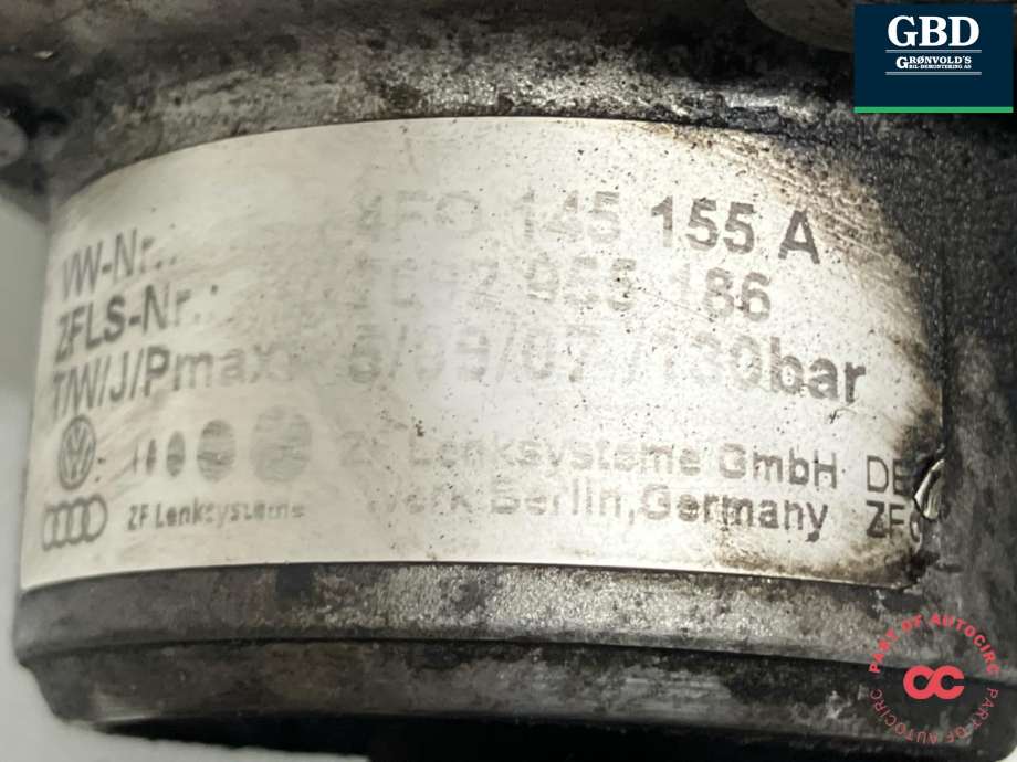 Servo pumpe mekanisk til Audi A6, Allroad 2006-2008 (Type II, Fase 1) (C6) (C6) (4F0 145 155 A|)