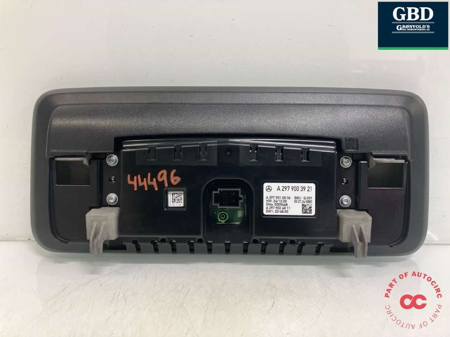 Instrumentpanel til Mercedes EQE 2022-->>  (A 297 900 57 27|A 297 900 39 21|)