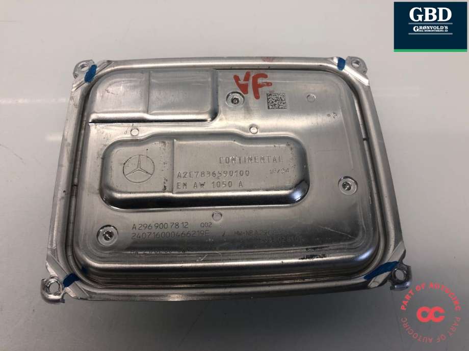 Styreenhet LED til Mercedes EQE, 2022-->> (A 296 900 78 12)