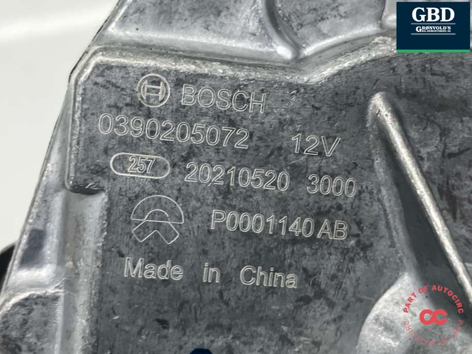 Viskermotor bakrute til NIO ES8 2021-->>  (P0001140AB|)
