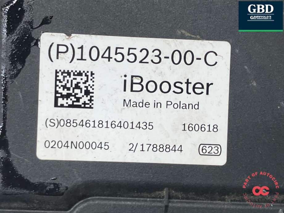 Bremsekraft-forsterker til Tesla Model X 2016-->>  (1045523-00-C|)