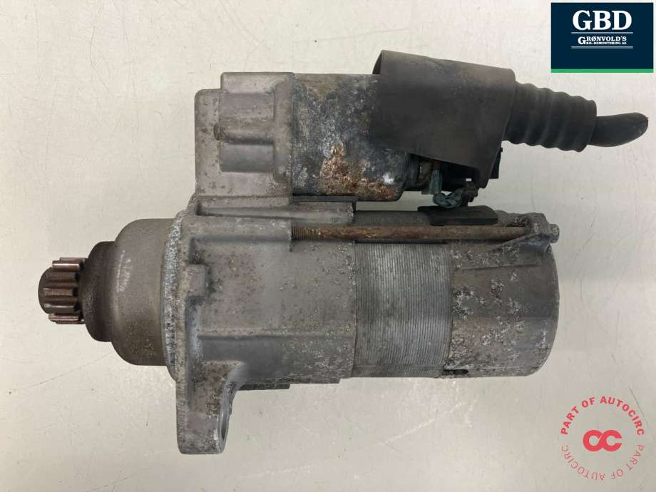 Starter diesel til VW Tiguan 2007-2011 (Type I, Fase 1) (VALEO|02M 911 024 X|02M 911 024 P|02M 911 024 PX)