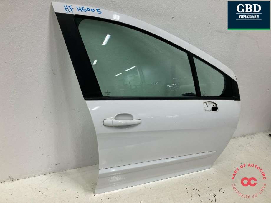 Dør høyre foran til Peugeot 308 2011-2013 (Type I, Fase 2) (9004 CC|)