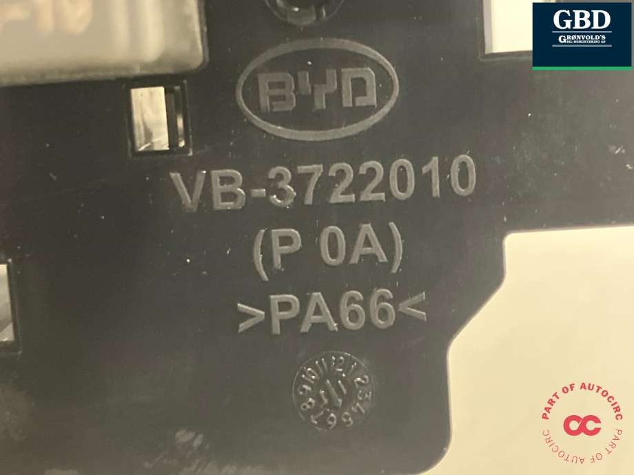 Sikringsboks kupe til BYD T3 2020-->> (VB-3722010|)