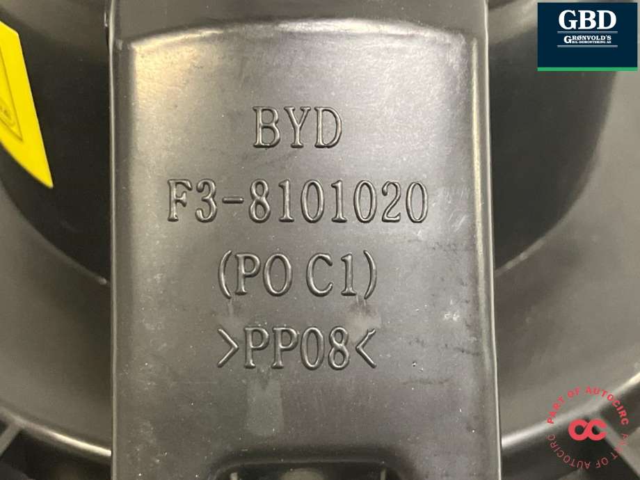 Varmeapparat motor til BYD T3 2020-->>  (F3-8101020|)