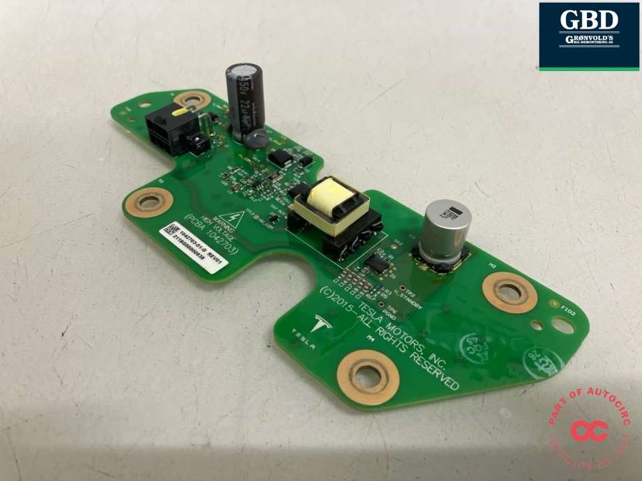 Styreenhet batteri elbil (BMS - Battery Management System) til Tesla Model X, 2016-->> (1042703-01-G)