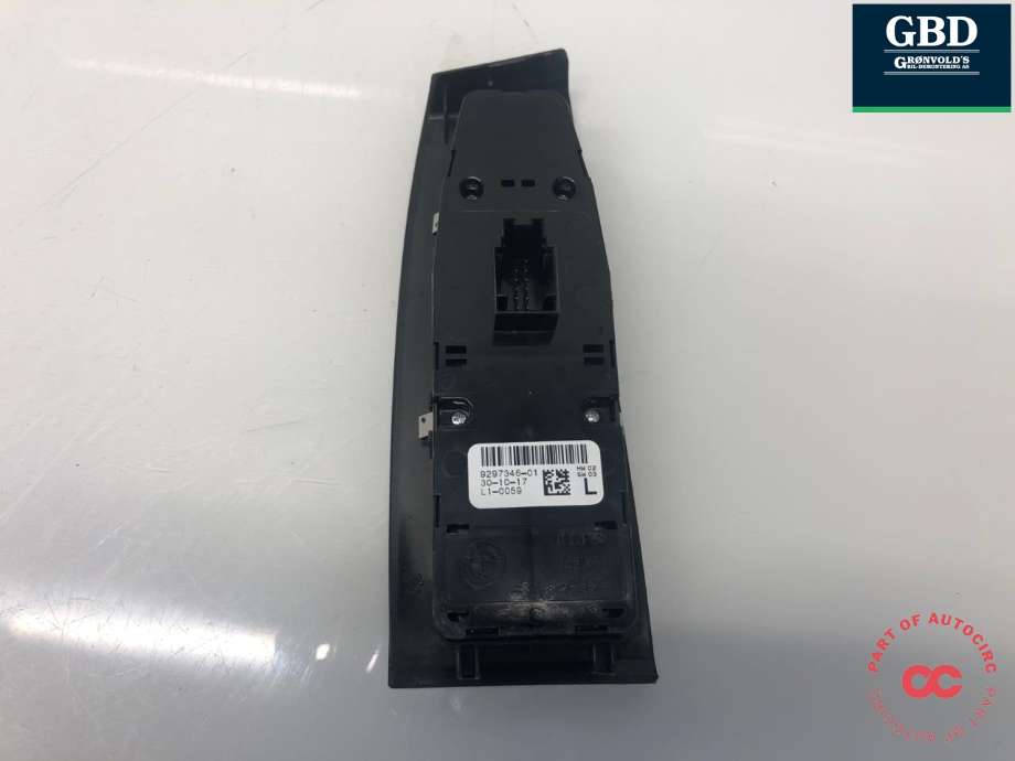 Bryter ruteheis førerdørspanel til BMW 2-Serie, Active/Gran Tourer 2014-->> (F45/F46) (F45/F46) (61 31 9 297 346|)