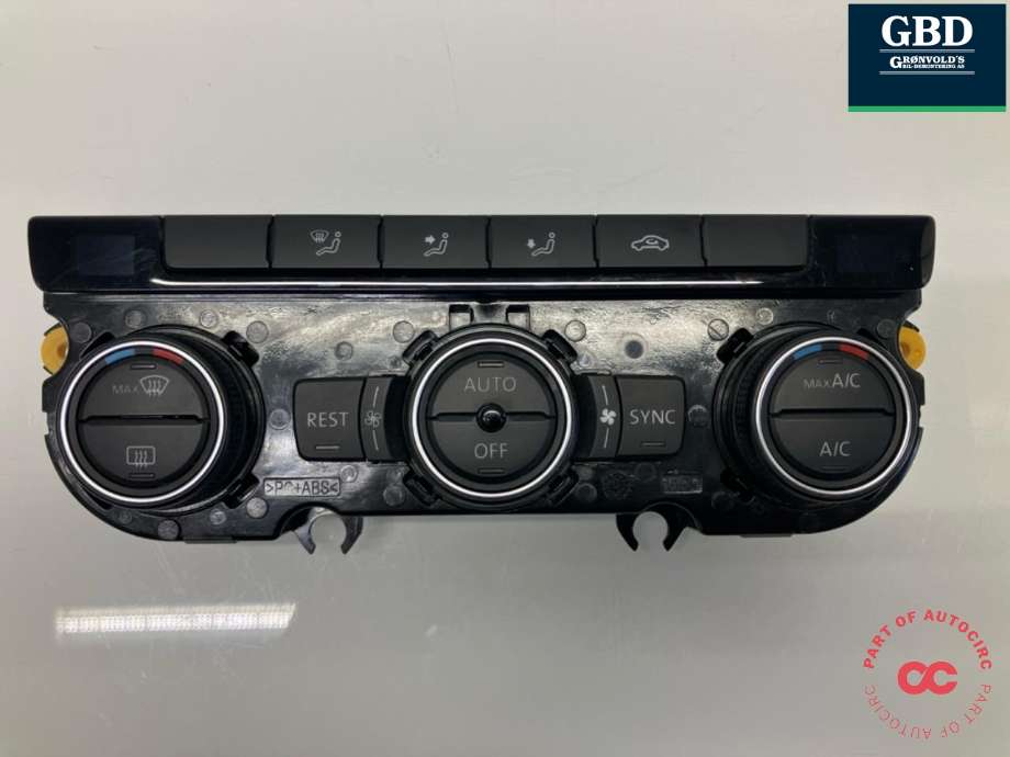 Varmeapparat betjening til VW Amarok, 2016-2022 (Type I, Fase 2)  (2H6 907 040 B)