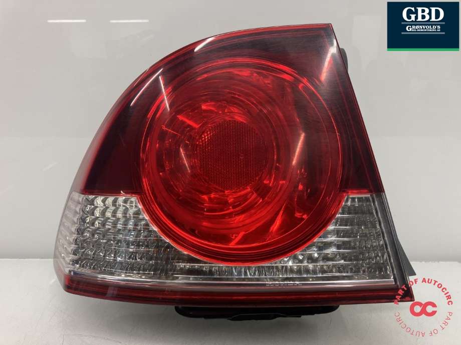 Baklykt venstre ytre til Honda Civic, 2006-2010 Hybrid (sedan) Hybrid (sedan) (33551-SMG-E04)