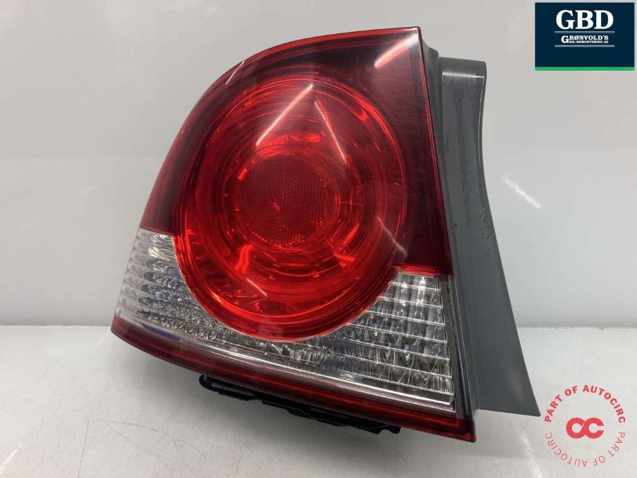 Baklykt venstre ytre til Honda Civic 2006-2010 Hybrid (sedan) Hybrid (sedan) (33551-SMG-E04|)