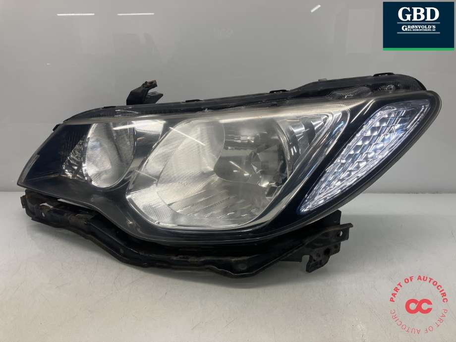 Frontlykt venstre halogen til Honda Civic 2006-2010 Hybrid (sedan) Hybrid (sedan) (33151-SMG-G01|)